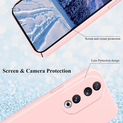 Coque Silicone Rose Pour Honor 90 5g Little Boutik©