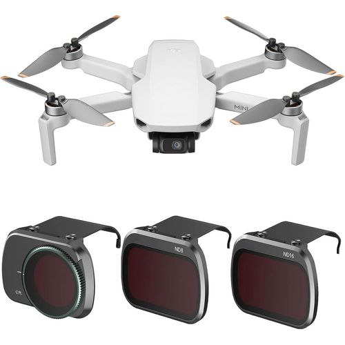 Pack De 3 Mini Filtres 4k Pour Dji Mini 4k/2 Se/Se/2/Mavic - Accessoires De Ones (Cpl/Nd8/Nd16)[Gopro2094]-Spider Instinct