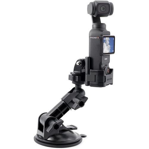 Ventouse Compatible Avec Dji Osmo Pocket 3, Vitre De Pare - Br De Voiture Support Deéra De Voiture Pour Dji Osmo Pocket 3 Ventouse Mount Montage Pare - Br [Gopro594]
