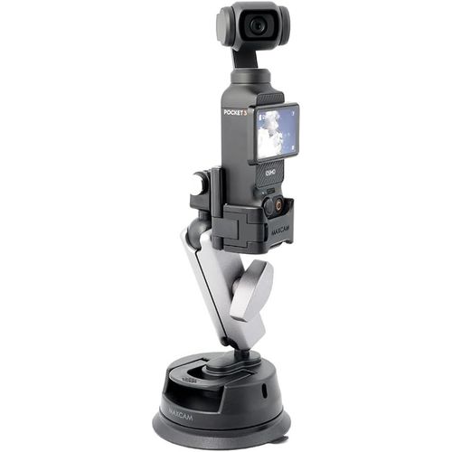 Aluminium Ventouse Pour Dji Osmo Pocket 3, Pare - Br De Voiture Fenêtre Voiture Bateau Support Deéra Pour Dji Osmo Pocket 3 Ventouse Mount Pare - Br Mount[Gopro595]