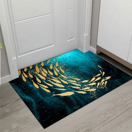 Paillasson Imprimé Papillon, Tapis Antidérapant Absorbant Pour Salle De Séjour, Douche, Bain, Sol, Chambre À Coucher, Cuisine, Couloir, Porte