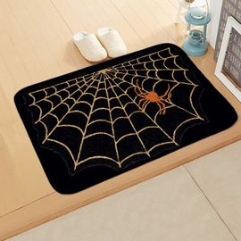 Tapis De Sol Anti-Glissant En Toile D'araignée, Pour Porte De Salle De Bain, Cuisine, Halloween, Nouvelle Collection