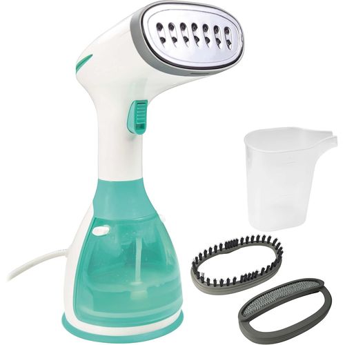 Checarzhn Jocca-Defroisseur Vapeur Vertical Portable Fer À Repasser Fer À Repasser Vertical À Vapeur 1500W Système Anti-Goutte Fer De Voyage Brosse À Vapeur Verticale Vaporisateur Vert