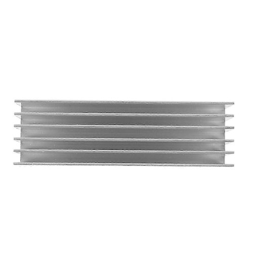 Dissipateur thermique 100x30x30MM Amplificateur de puissance Module de radiateur de dissipateur de chaleur en aluminium pour système de refroidissement