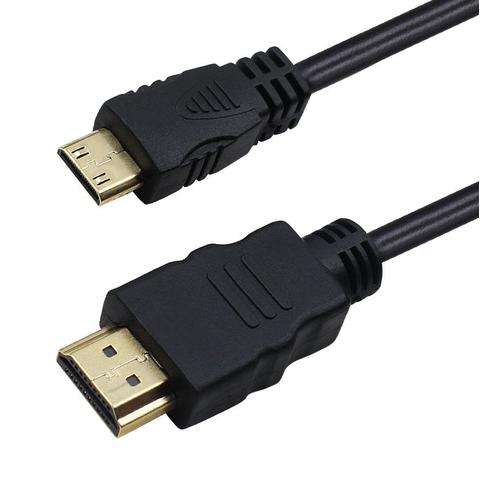 Câble Mini HDMI de 6 pouces Type C haute vitesse compatible avec Sony DLC-HEM15