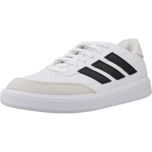 Chaussures Adidas Courtblock J Colour Blanc