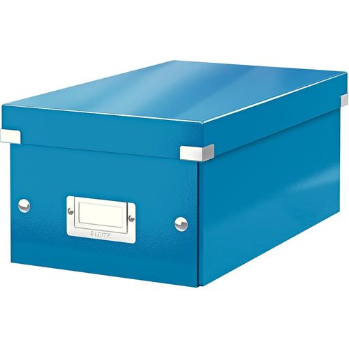 Shiba-Wow Click & Store 60420036 Boîte De Rangement Pour Dvd Bleu[184]