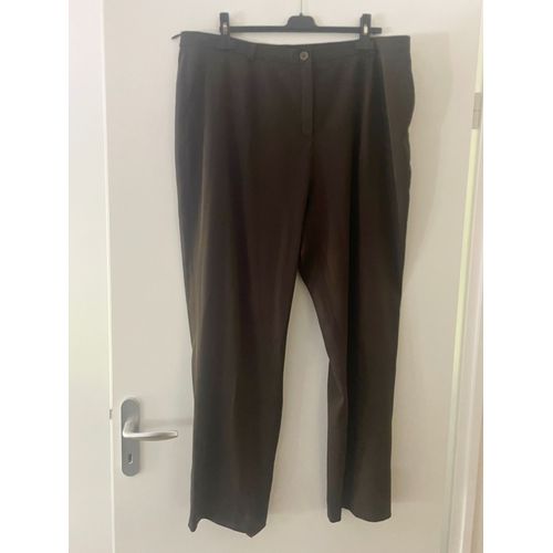 Pantalon Marron Glacé Villa Bleue (Weill) Polyester 52