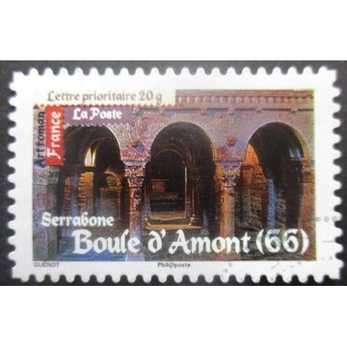 France Autoadhésif N°458 Art Roman Oblitéré