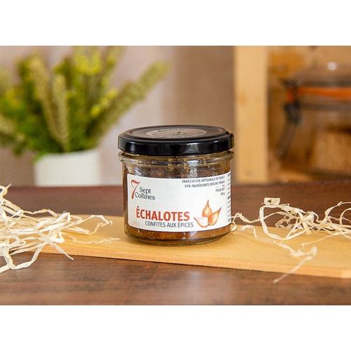 Échalotes Confites Aux Epices 100g