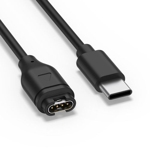 Ytseazn-Chargeur Usb C Pour Garmin Instinct Solar,Tactix Charlie/Delta-Câble De Charge De Rechange Compatible Avec Instinct Tactical/Surf Edition(100 Cm)