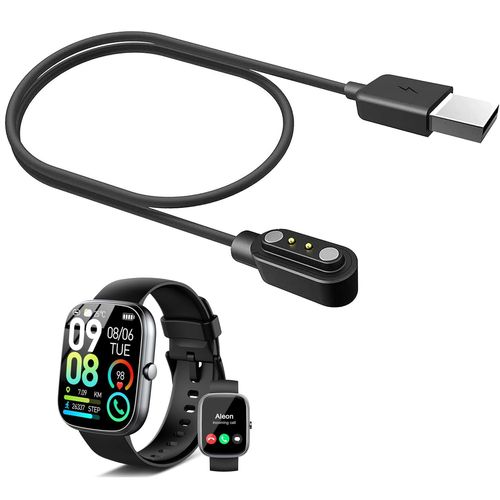 ytseazn-Compatible Pour Cable Usb Compatible Pour Smartwatch Dyurwa Montre Connectée Homme Femme 1.91" T60(1 Pack)