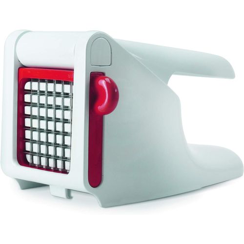 Ytseazn-Coupe-Frites Et Légumes Manuel Xl De + Grille,Outil De Cuisine,Compatible Lave-Vaisselle,Lames En Inox,Poignée Pratique,Grande Grille 7 X 7 Cm K1015414