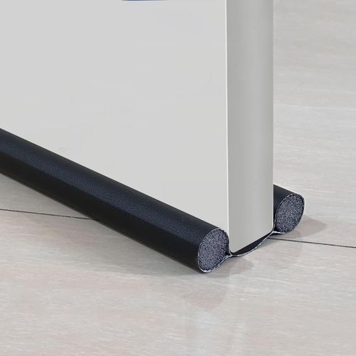 ytseazn-Boudin De Porte Isolant Froid-Bas De Porte Double Isolant Stop Froid(Noir Ou Gris)