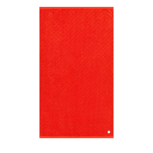Serviette De Bain Drap De Plage Jott Noam Flame Red Towel Rouge Unique