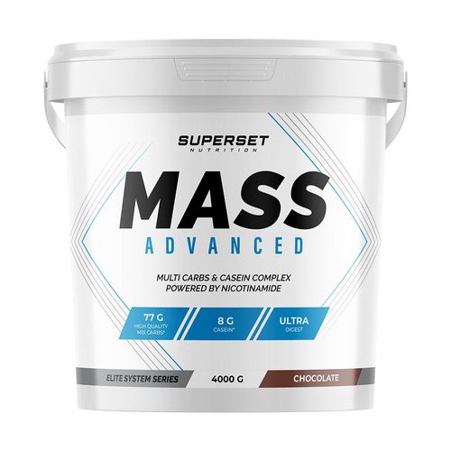 Mass Advanced (4kg)|Chocolat| Gainers|Superset Nutrition 