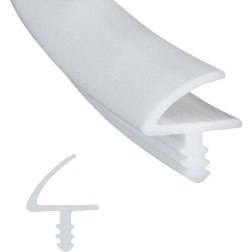 ytseazn-Joint De Porte De Chambre En-10 M/25 M-Pour Rainure De 3 Mm Et Feuillure De 11 Mm-Pour Isolation Acoustique-Blanc-25 M
