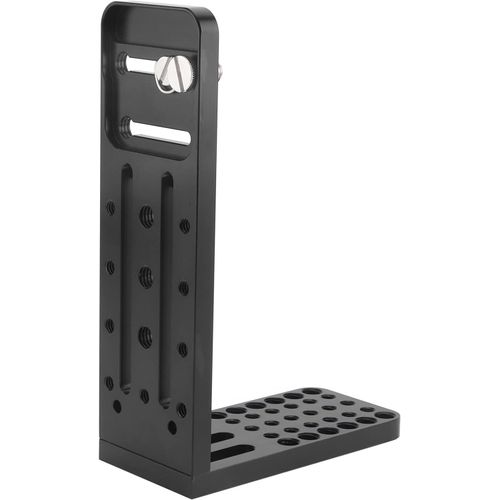 ytseazn-Plaque De Support Pour Appareil Photo L,Plaque De Fixation Rapide Pour Appareil Photo Reflex Numérique Plaque De Support Vidéo En L Pour Appareil Photo De Prise De Vue Universelle,Avec Trous De Vis