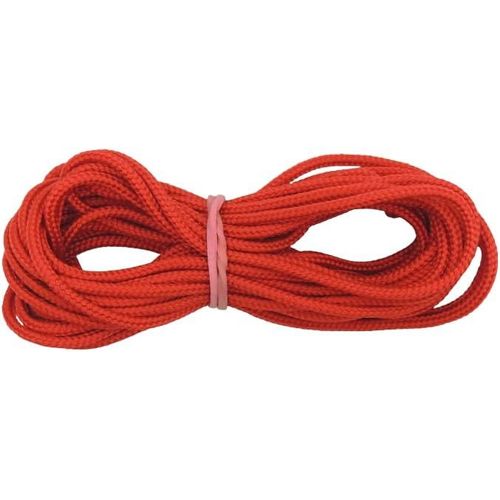 ytseazn-Corde Pour Horloge,Comtoise À Partir De 1970-Nylon Rouge,Tressée Ø2Mm-Longueur 4,20M