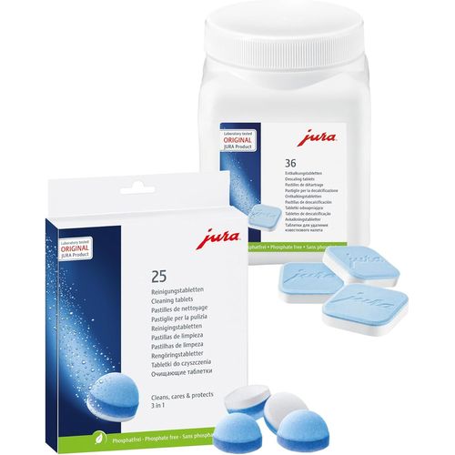 ytseazn-Pack Combiné ¿ 25 Tablettes De Nettoyage + 36 Tablettes Détartrantes