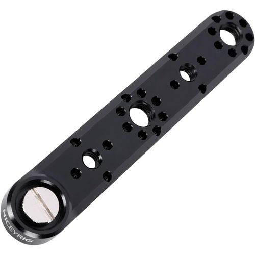 ytseazn-Barre À Fromage D'Extension Avec Trou De Localisation Arri De 6,35 Mm Et 9,5 Mm,Rail Otan À Dégagement Rapide,Support Facile Pour Accessoires D'Appareil Photo Arri Expansion-569