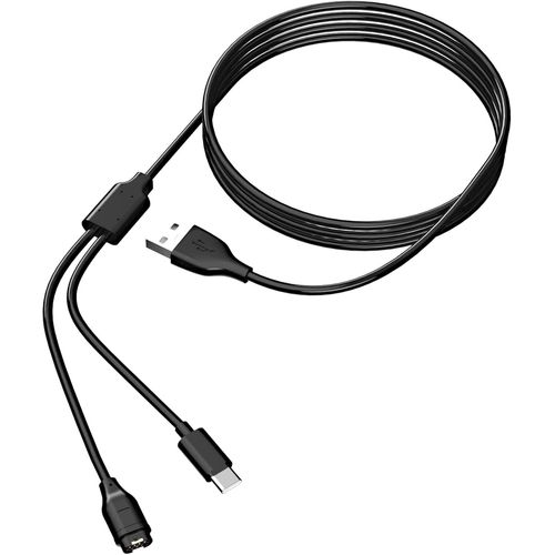 Ytseazn-Câble De Chargement Compatible Avec La Montre De Sport Garmin Usb-C,Chargeur 2 En 1 Pour Téléphone Portable/Montre De Sport