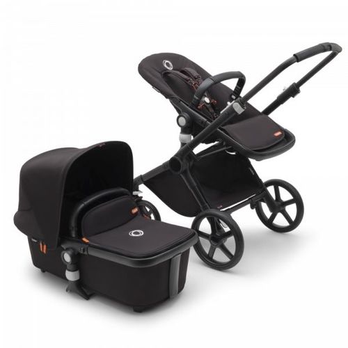 Poussette Duo Fox Club Complète Noir / Nuit Noire