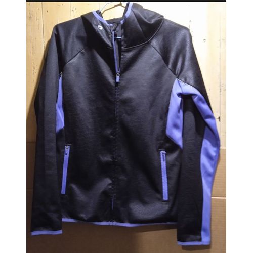 Blouson De Sport - Femme - &#34 Tex Sport &#34 - Noir / Bleu - Taille M