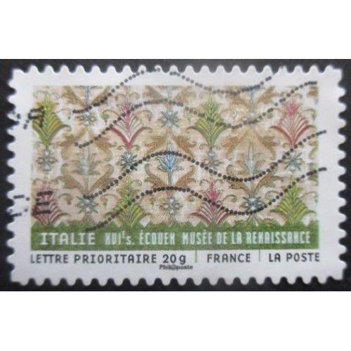 France Autoadhésif N°515 Tissu Oblitéré