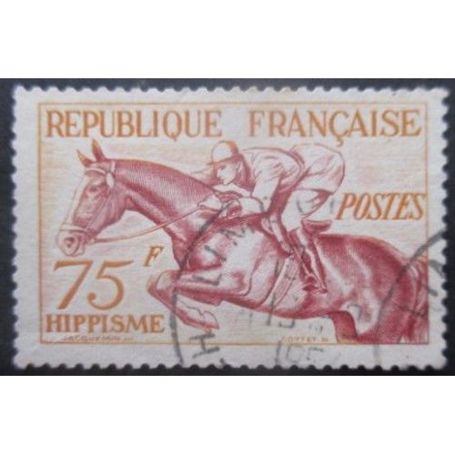 France N°965 Jeux Olympiques D'Helsinki 1952 Oblitéré