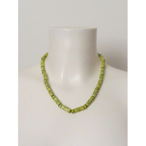 Collier Vert Pastel - Cuba