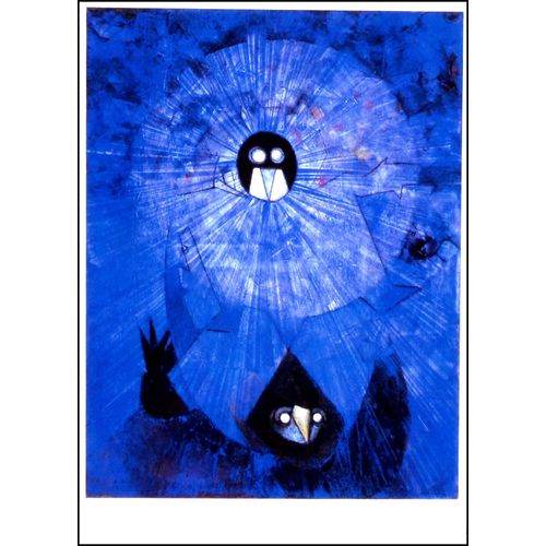 Ernst Max Lot 2 Cartes Postales Tableaux Peinture