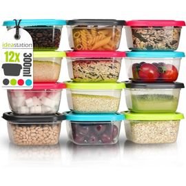 Lot De 10 Boîtes De Conservation En Acier Inoxydable