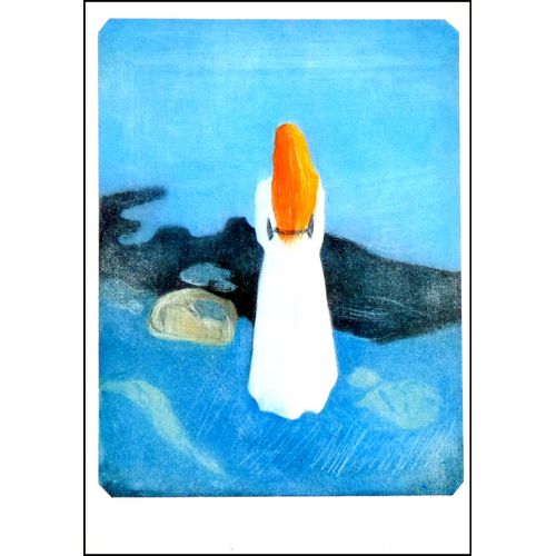 Munch Edvard Lot 3 Cartes Postales Tableaux Peinture