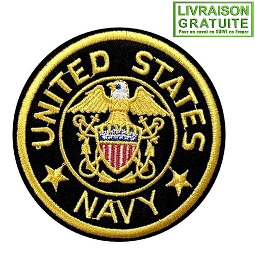Patch Écusson United States Navy Us Navy - Thermocollant