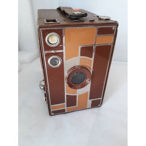 KODAK BEAU BROWNIE MARON ART DECO 1930-1933 doublet lens