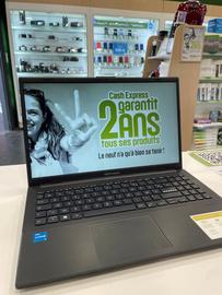 ASUS VIVOBOOK GO 15 E150EG - 15" Intel Core i3-N305 - 1.8 Ghz - Ram 8 Go - SSD 512 Go