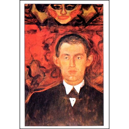 Munch Edvard Lot 6 Cartes Postales Tableaux Peinture