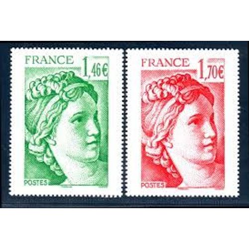 40ème Anniversaire De La Sabine De Gandon La Paire (Provenant De La Bande Carnet) Année 2017 N° 5183 5184 Yvert Et Tellier Luxe