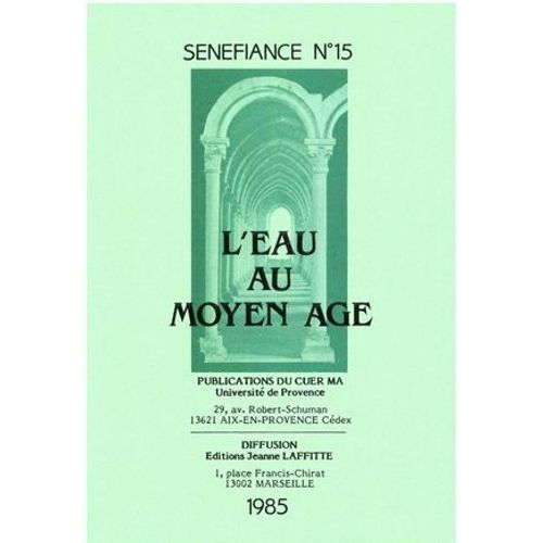 L'eau Au Moyen Âge