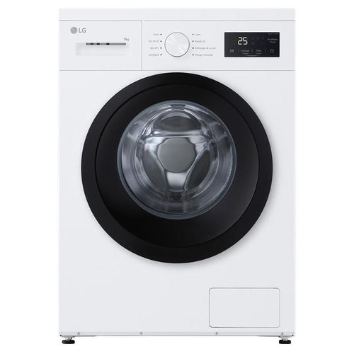 Machine à laver hublot LG F94N15WHS - largeur : 60 cm - profondeur : 55 cm - hauteur : 85 cm - 9 kg - 1400 tours/min - blanc