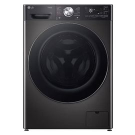 Machine à laver hublot LG F34R92BSTA - WiFi - largeur : 60 cm - profondeur : 65.5 cm - hauteur : 89 cm - 81 litres - 13 kg - 1400 tours/min - noir platine