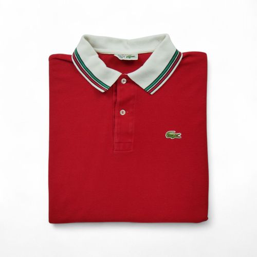 Reconditionné - Polo Manches Courtes Homme Rouge - Taille S - Homme - Rouge