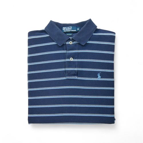 Reconditionné - Polo Manches Courtes Homme - Taille M - Homme - Marine