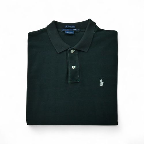 Reconditionné - Polo Manches Courtes Femme Noir - Taille Xl - Femme - Noir