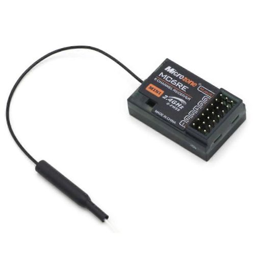 Récepteur MC6re 2,4 GHz Récepteur gyroscope à 6 canaux Récepteur de télécommande MC6c-XinHan