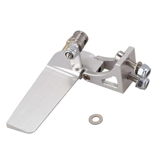 1PC bateau rc alliage d¿aluminium absorbant l¿eau gouvernail 52mm gouvernail pour bateaux RC télécommandés-Yvan
