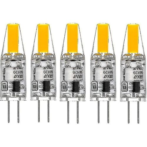 G4 Led 220v 3w 2700k Blanc Chaud 160lm, Les Ampoules En Silicone Remplacent Les Ampoules Halogènes Traditionnelles 30w, Paquet De