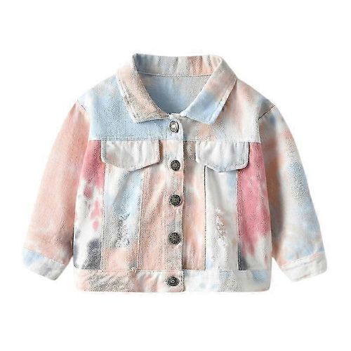 Veste En Jean Déchirée Personnalisée Pour Enfants De Petite Et Moyenne Taille
