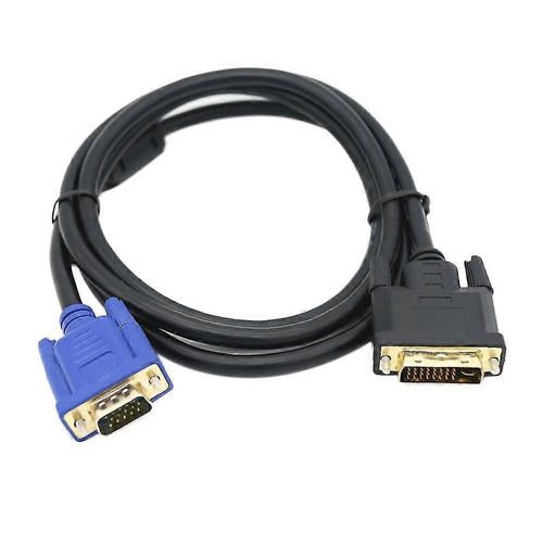 Câble Dvi vers Vga Câble Vga vers Dvi Mâle vers Mâle Câble HD-Yvan